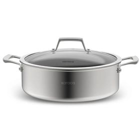 Karaca Plasma Steel 316+3PLY 26 cm Karnıyarık Tencere