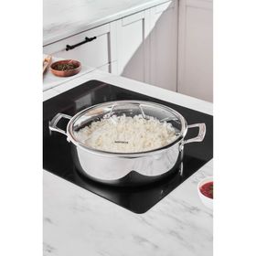 Karaca Plasma Steel 316+3PLY 28 cm Karnıyarık Tencere