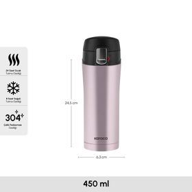 Karaca Pluton Çelik Sızdırmaz 450 ml Rose Gold Termos