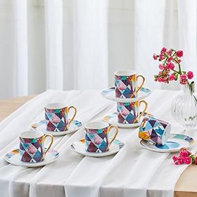 Karaca Porto 6 Kişilik 90 ml Kahve Fincan Takımı