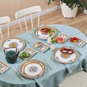 Karaca Positano 18 Parça 6 Kişilik New Bone Kahvaltı Servis Takımı
