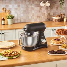 Karaca Powercast Chef Döküm 1800 W 6.2 lt Matte Black Hamur Yoğurma Makinesi