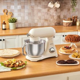 Karaca Powercast Chef Döküm Stand Mikser Cream 1800 W 6.2 lt Mutfak Şefi