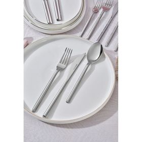 Karaca Premium Kendo Platin 12 Kişilik 84 Parça Çatal Kaşık Bıçak Takımı