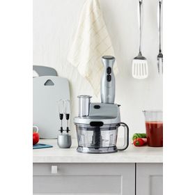 Karaca Pro-Multimax Mutfak Robotu Antrasit 2000 W Blender Seti