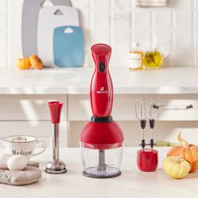 Karaca Profoodmix 3'lü Kırmızı 1000 W Blender Set