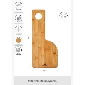 Karaca Puzzle Alpaca Bambu Kesme Tahtası