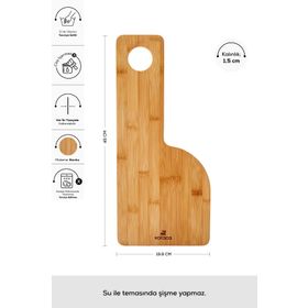 Karaca Puzzle Alpaca Bambu Kesme Tahtası