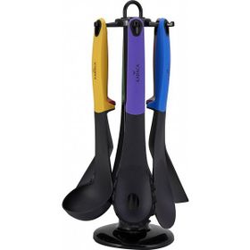 Karaca Rainbow 7 Parça Standlı Servis Seti