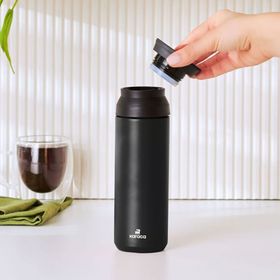 Karaca Rainbow Paslanmaz Çelik Sızdırmaz 500 ml Siyah Termos