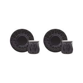 Karaca Ratio 2 Kişilik 80 ml Kahve Fincan Takımı