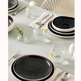 Karaca Red Carpet Collection Streamline New Galactic Stoneware 59 Parça 12 Kişilik Beyaz Yemek Takımı