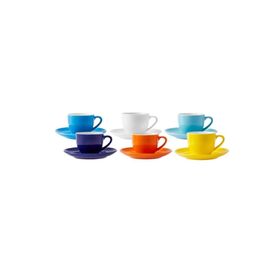Karaca Rengin 6 Kişilik Espresso Fincan Takımı