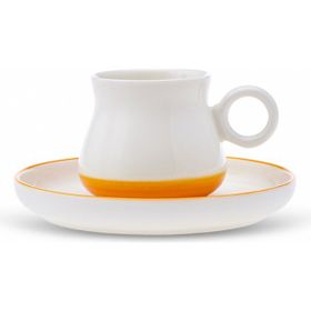 Karaca Renkser 4 Kişilik 90 ml Kahve Fincanı Takımı