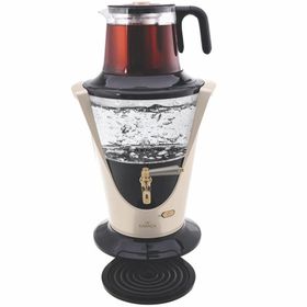 Karaca Retro Krem Cam Semaver