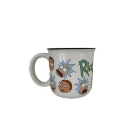 Karaca Rick And Morty Beyaz 400 ml Kupa