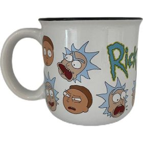Karaca Rick And Morty Beyaz 400 ml Kupa