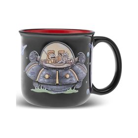 Karaca Rick And Morty Siyah 400 ml Kupa