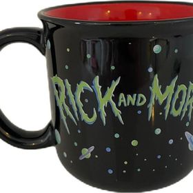 Karaca Rick And Morty Siyah 400 ml Kupa