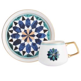 Karaca Roman 2 Kişilik 90 ml Kahve Fincan Takımı