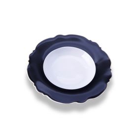 Karaca Romantic Siyah Çukur Tabak