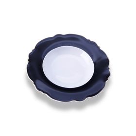 Karaca Romantic Siyah Çukur Tabak