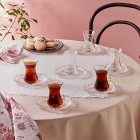 Karaca Rory 130 ml 6 Kişilik 12 Parça Çay Seti
