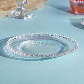 Karaca Rory 19 cm Şeffaf Servis Tabağı