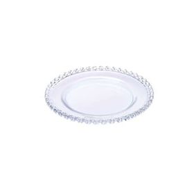 Karaca Rory 19 cm Şeffaf Servis Tabağı