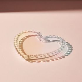 Karaca Rory Kalp Cam 18 cm Pasta Tabağı