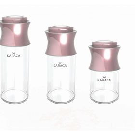 Karaca Rosegold 3 Parça Kavanoz Seti