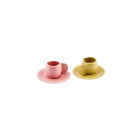 Karaca Rosy 2 Kişilik 90 ml Kahve Fincan Takımı
