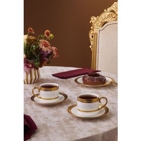 Karaca Royal Bone Charlotte 2 Kişilik Çay Fincan Takımı