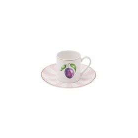 Karaca Sabor 6 Kişilik 90 ml Porselen Kahve Fincan Takımı