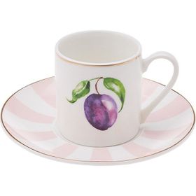 Karaca Sabor 6 Kişilik 90 ml Porselen Kahve Fincan Takımı
