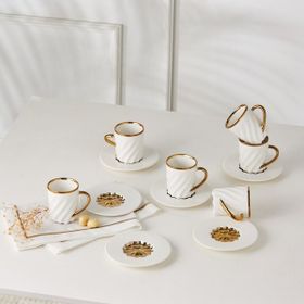Karaca Set 80 ml 6 Kişilik Kahve Fincan Takımı