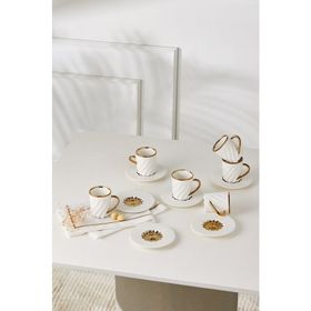 Karaca Set 80 ml 6 Kişilik Kahve Fincan Takımı