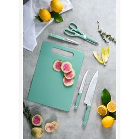 Karaca Sharp 3 in 1 5 Parça Mint Kesme Tahtalı Bıçak Seti