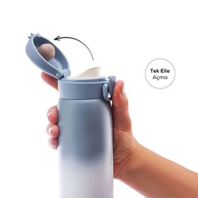 Karaca Skyfall Çelik Sızdırmaz 350 ml Mavi Termos