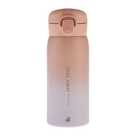Karaca Skyfall Paslanmaz Çelik Sızdırmaz 350 ml Pembe Termos