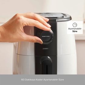 Karaca Smart Cook Compact 2.2 lt 2 Kişilik Krem Airfryer