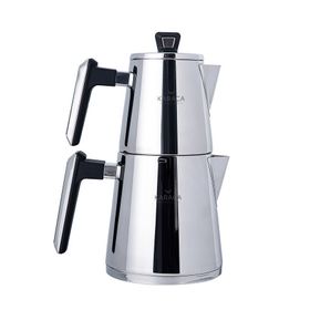 Karaca Space Maxi PowerSteel Pro 316+ Çelik Çaydanlık Takımı