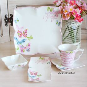 Karaca Spring Blossom 32 Parça Kahvaltı Takımı