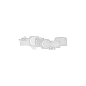 Karaca Square Bone Bridal 60 Parça 12 Kişilik Yemek Takımı