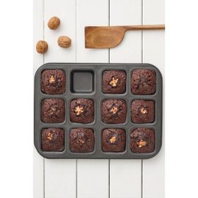 Karaca Square Brownie 12'li Kek Kalıbı