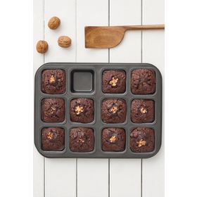 Karaca Square Brownie 12'li Kek Kalıbı