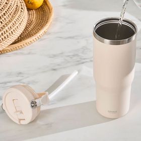Karaca Star Ice Çelik 860 ml Bej Sızdırmaz Termos