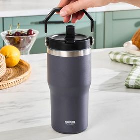 Karaca Star Ice Pipetli Çelik Sızdırmaz Gri 550 ml Termos