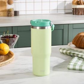 Karaca Star Ice Pipetli Çelik Sızdırmaz Mint 860 ml Termos
