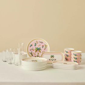 Karaca Stream Bone Floric 28 Parça 6 Kişilik Kahvaltı Seti